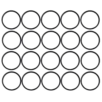 876-174 876174 Piston O-Ring Compatible with Hitachi NV45 NV45AA NV45AB NV45AB2 Replacement Kit Suitable for 878-156, NT65 NT65M2 NR90AD NR90 N3804AB3 Nailers O-Rings 20/Pcs