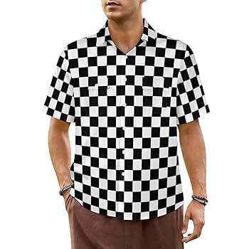 トップス 60~70's Short Sleeve Checker Flag Shirt 60~70's Short Sleeve Checker Flag Shirt