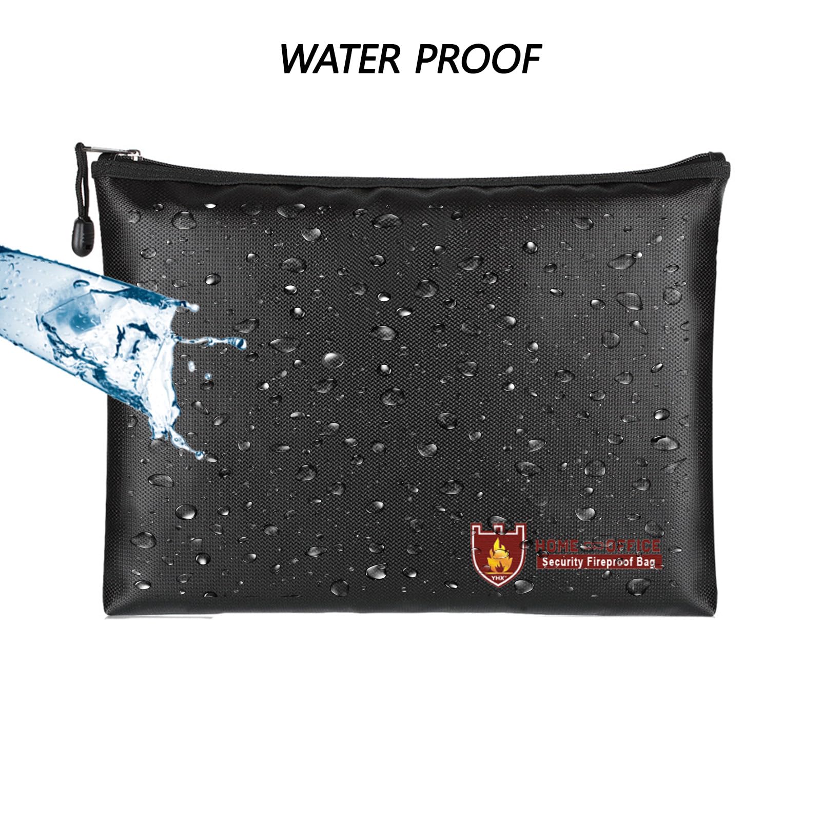 Borsa Ignifuga Per Documenti A4 - Impermeabile, In Silicone Per Passaporti E Valori - Foto 3