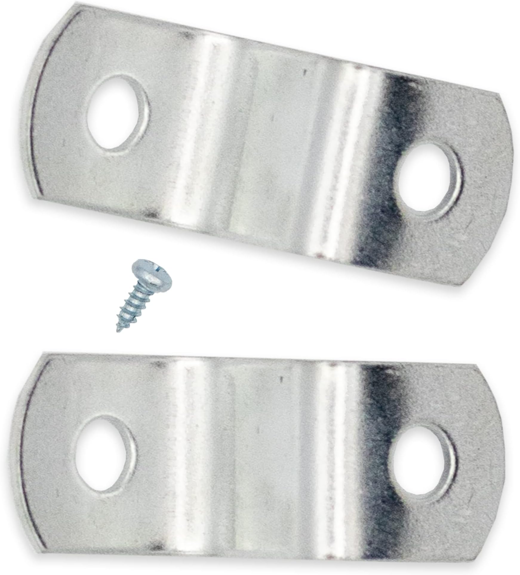 1/2 offset mounting canvas Z clips for picture framing -- #6 x 3/8 pan-head screws included -- 144 bulk pack! by ArtRight