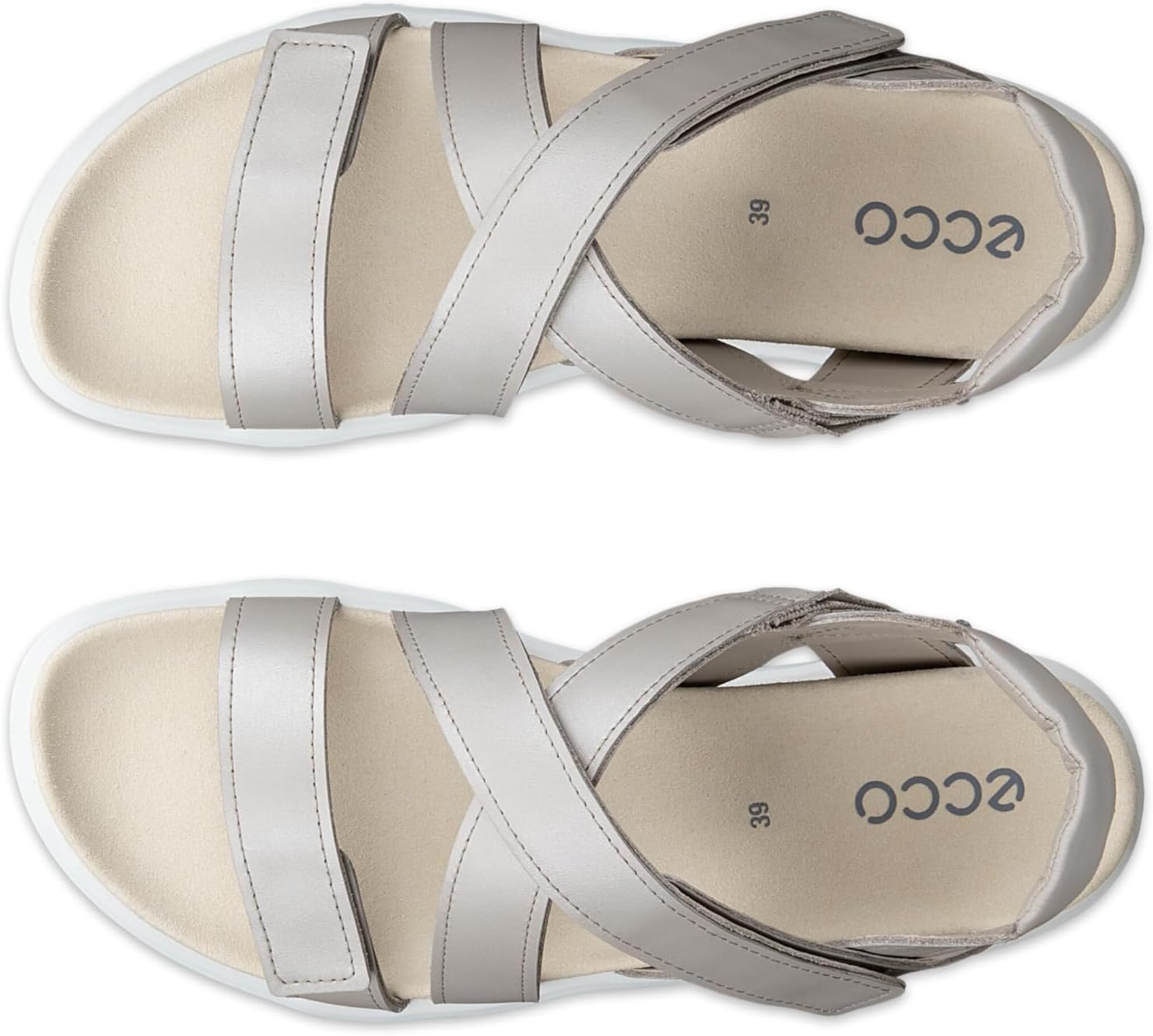 ECCO Women's Soft Cross Strap