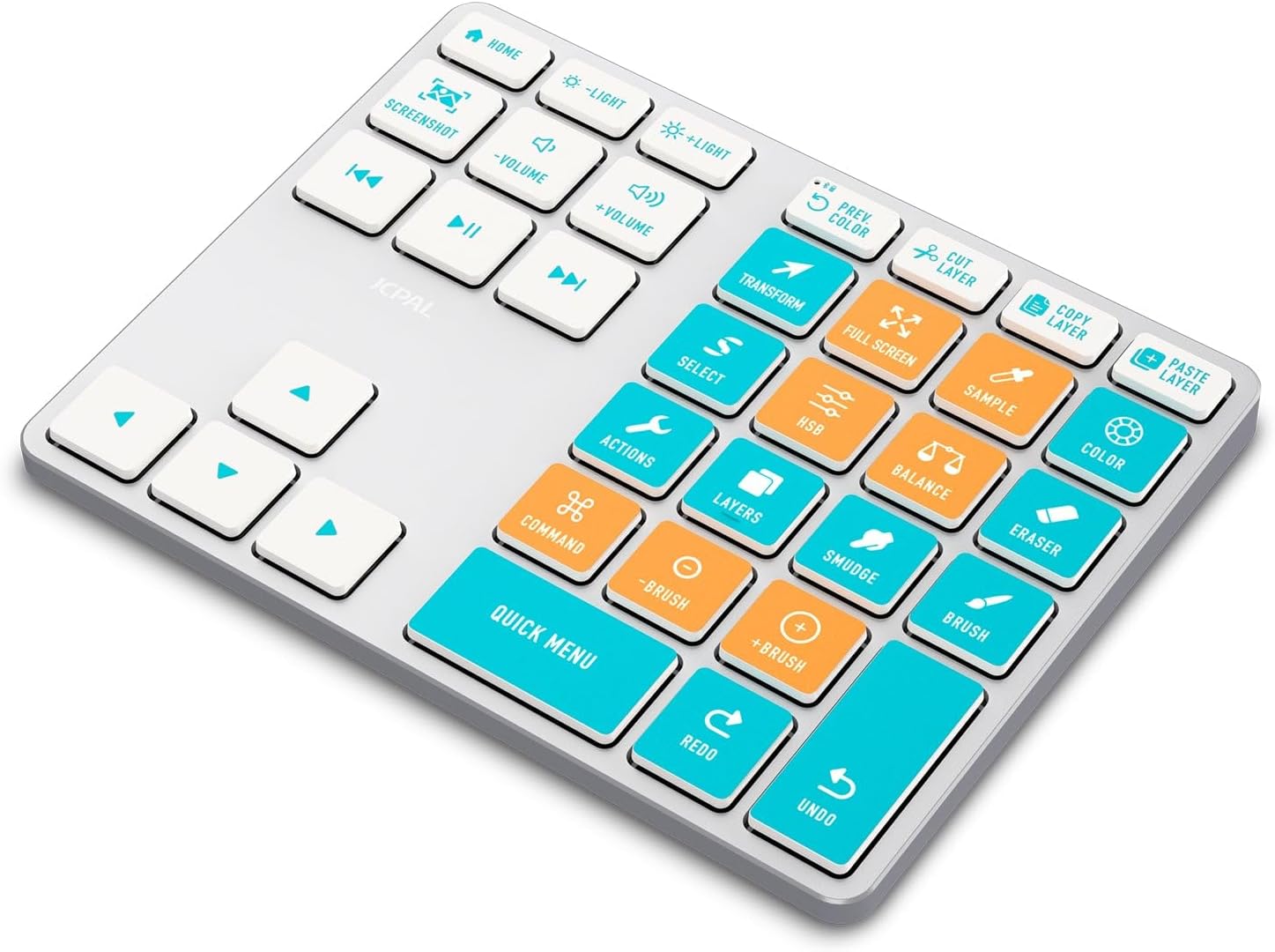 JCPAL ProGuide Shortcut Keyboard for Procreate