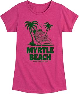 Myrtle Beach Alligator - Toddler & Youth Girls Short Sleeve Graphic T-Shirt