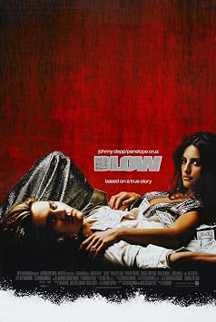 Movie Poster BLOW 2 Sided ORIGINAL FINAL 27x40 JOHNNY DEPP PENELOPE CRUZ