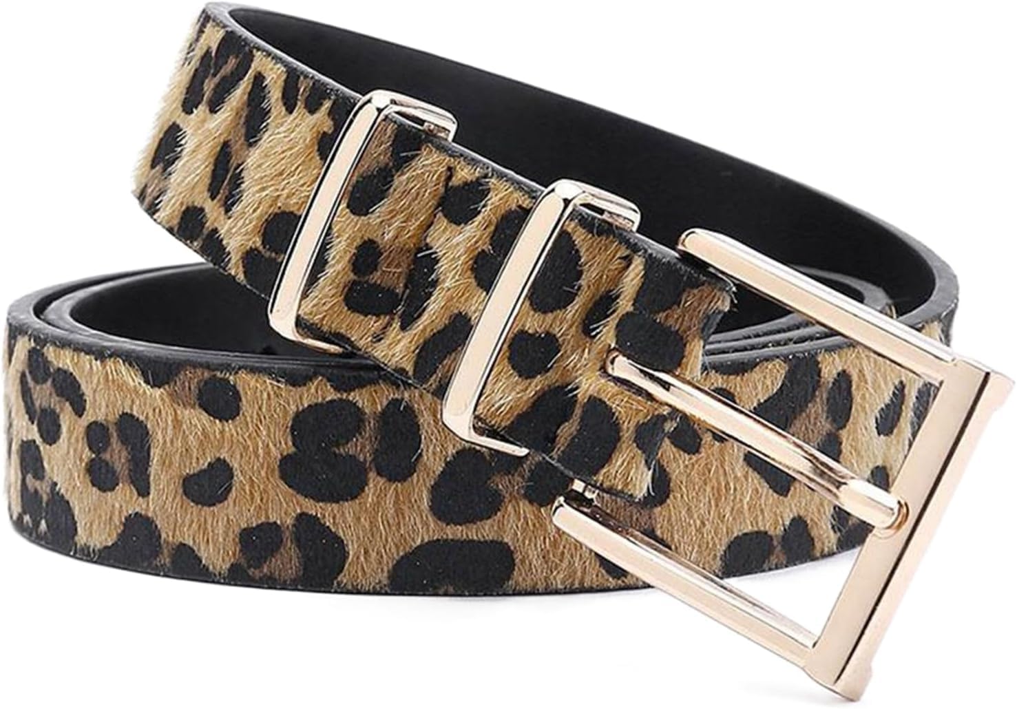 Ceinture léopard homme 95 cm idéale pour affirmer votre style décontracté au quotidien