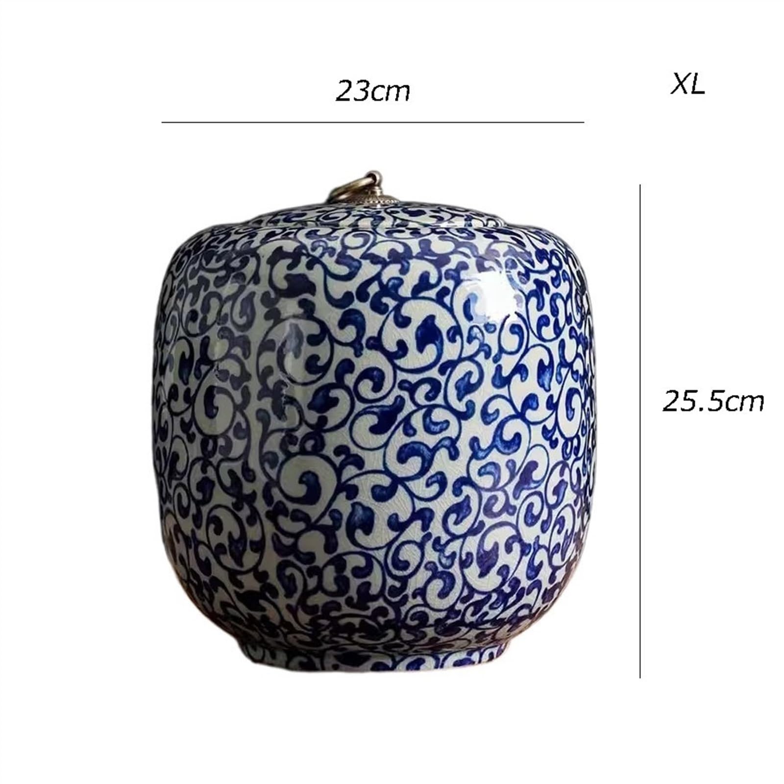 dzbanek na herbatę chiński pojemnik na herbatę ceramiczny garnek uszczelniający gospodarstwo domowe duże przechowywanie magazyn herbaty retro luźny liść herbata uniwersalny garnek ceramiczny