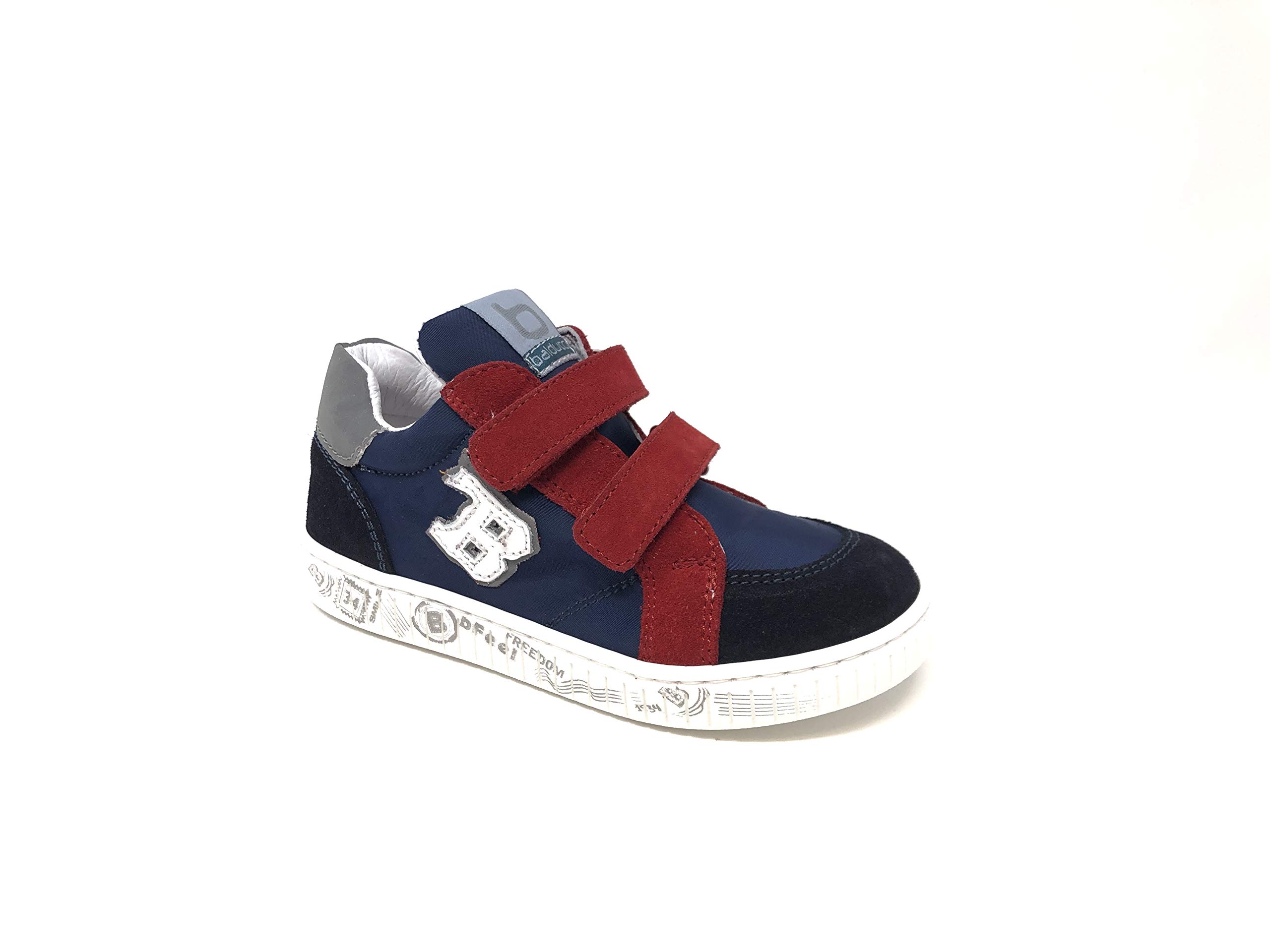 BALDUCCI Scarpa da Bambino in Vera Pelle Made in Italy con Plantare e Sostegno Ideale per i Primi Passi (MSPORT3209) (21)