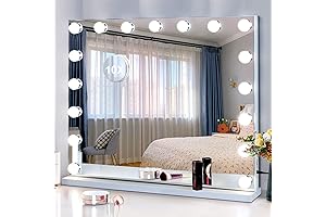 Hollywood Vanity Mirror with Lights-Get Camera Ready