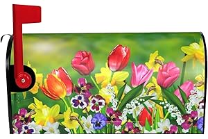 Classic Daffodils Springtime Mailbox Cover