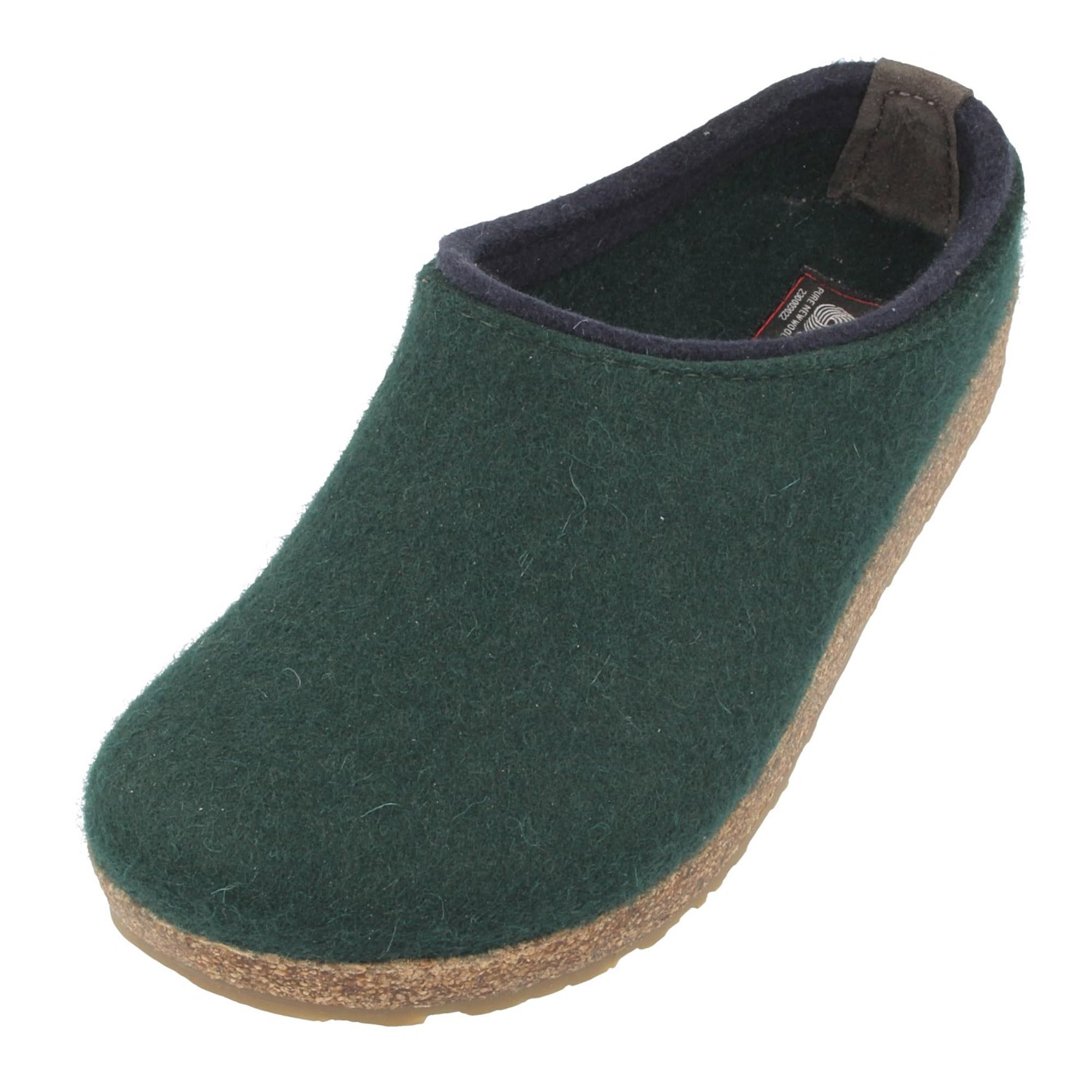 HAFLINGER Grizzly Kris 711056-0 Schuhe Damen Hausschuhe Pantoffeln Wolle