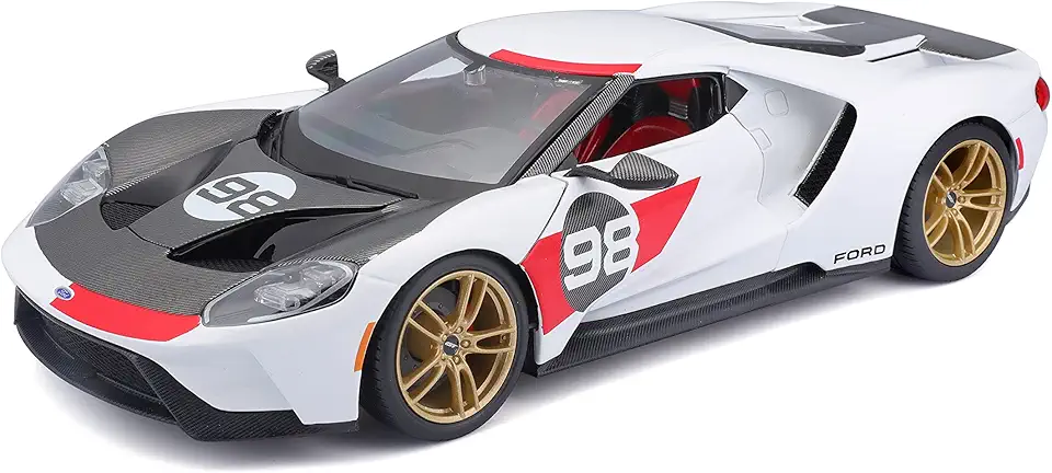 Miniatura 2021 FORD GT HERITAGE 1/18 Maisto, Variadas