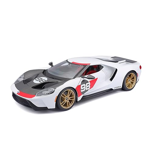 Miniatura 2021 FORD GT HERITAGE 1/18 Maisto, Variadas