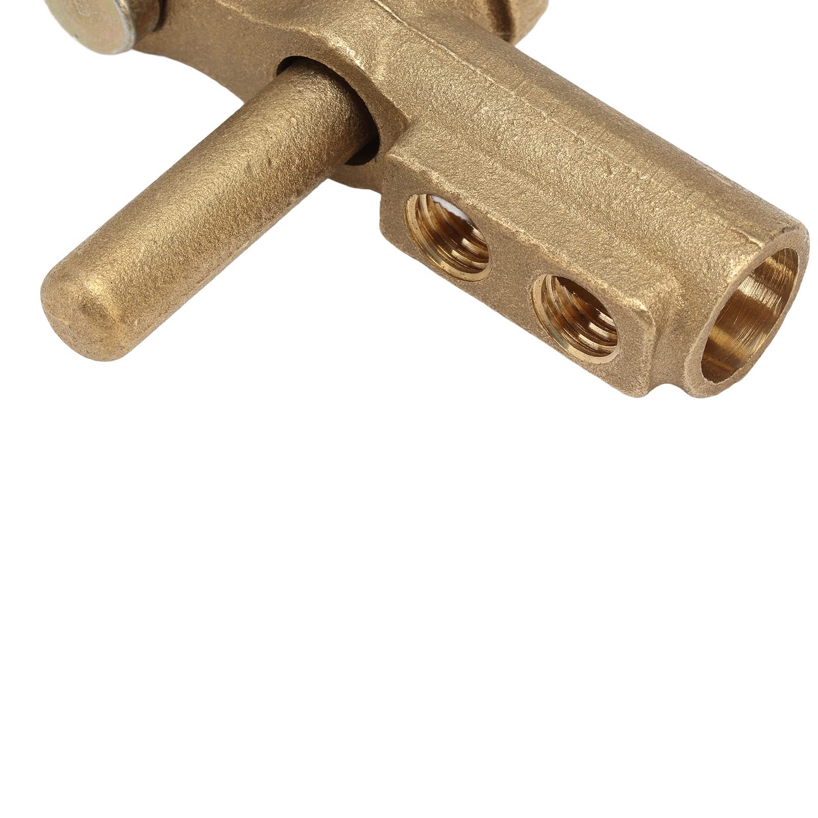 800A Grounding Brass Welding Clamp, Strong Conductivity 35mm Opening, Easy Installation, for Argon Arc, Submerged, Stud Welding with Rubber Sleeve