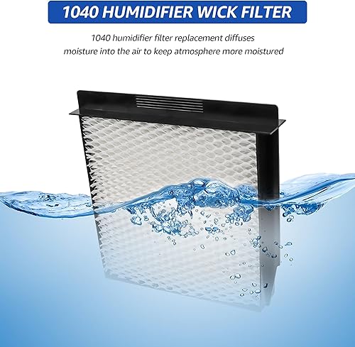 Miniatura 6 de 1040 Super Wick - Filtro humidificador de repuesto para humidificadores Essick Air AIRCARE B40 B40-C 3D6 100 5D6 700 7D6 100 D46 720 CM330AWHT