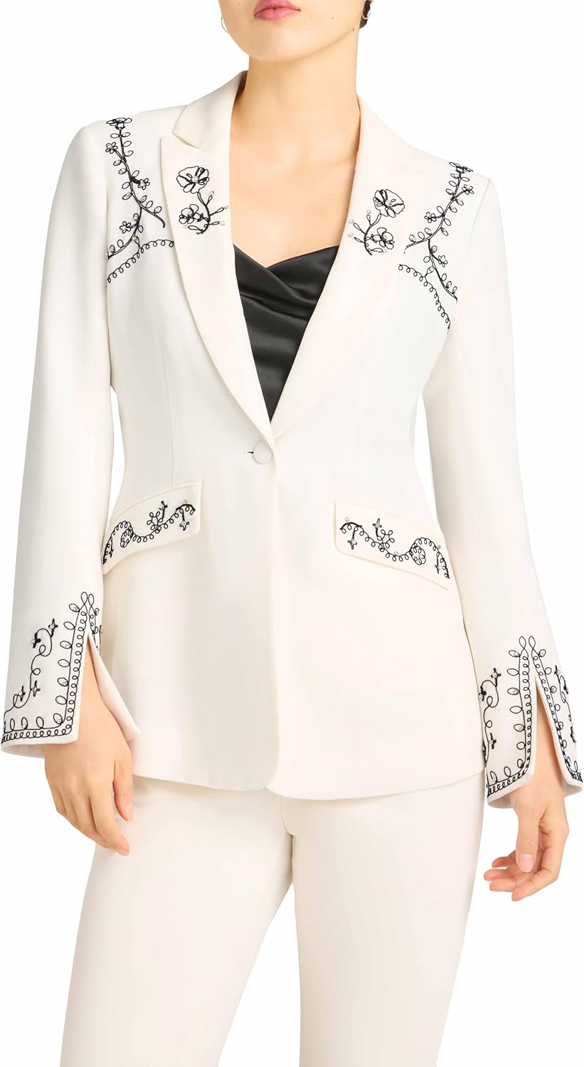 Cinq à Sept Women's Soutache Embellished Cheyenne Blazer