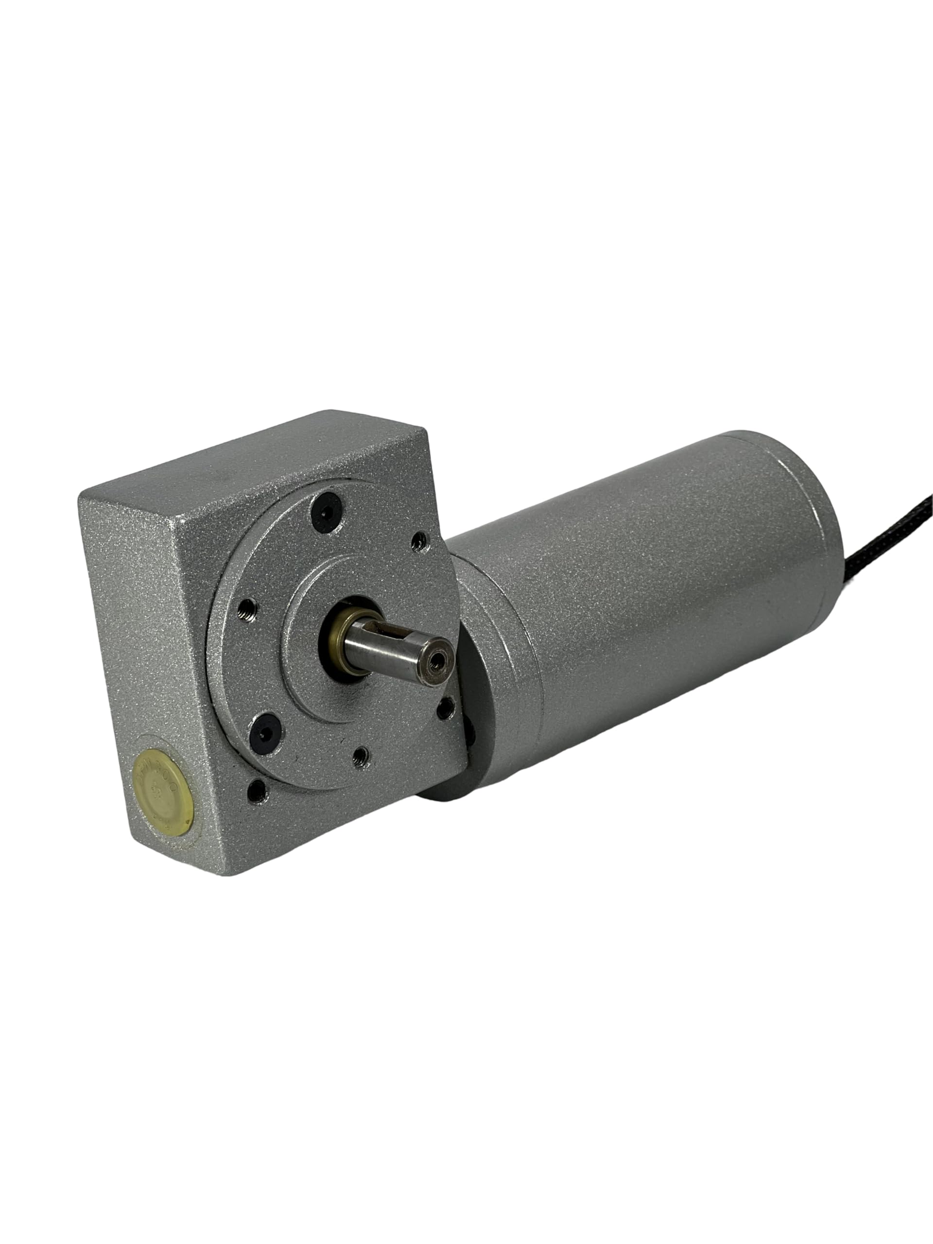 Attron Motors 24V DC Worm Gear Motor – 130 RPM, 65 Kg·cm Torque | High Torque DC Motor for Robotics & Industrial Use