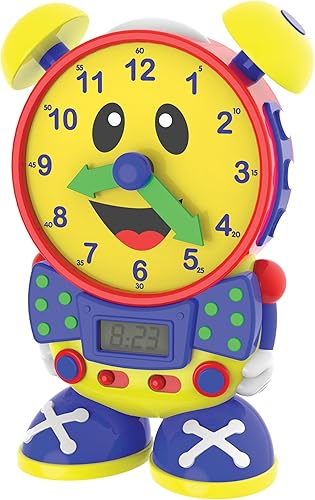 Miniatura 2 de The Learning Journey - Reloj de tiempo de enseñanza Super Telly - Color primario - Reloj de enseñanza del tiempo - Juguetes y regalos para niños y
