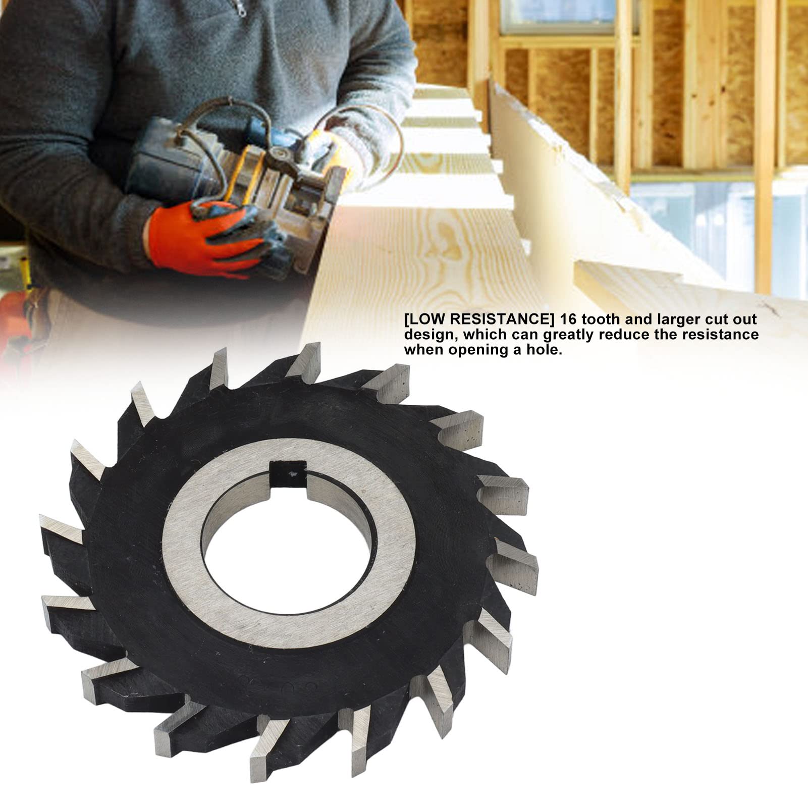 Fraise à Surfacer 90° 63 Mm 5 Cannelures | SKD61 22 Mm Alésage | Coupe Lourde Rapide Indexable