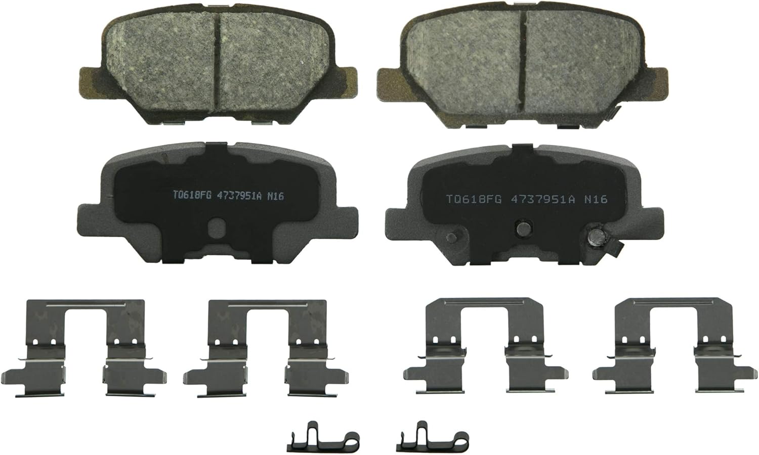 Wagner Brake ThermoQuiet QC1679 Ceramic Disc Brake Pad Set