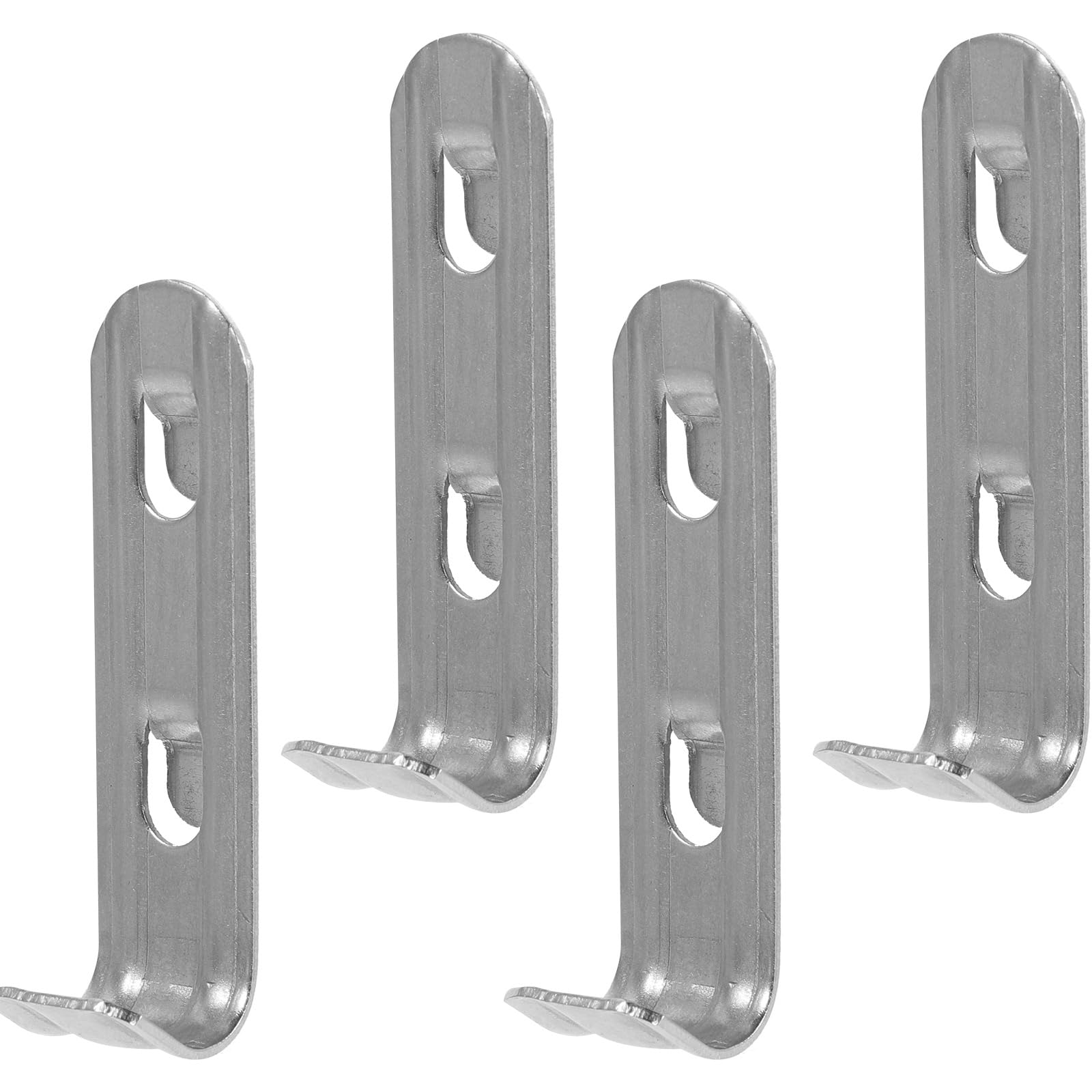 Support de réfrigérateur robuste Angoily pinces inox antidérapantes x4