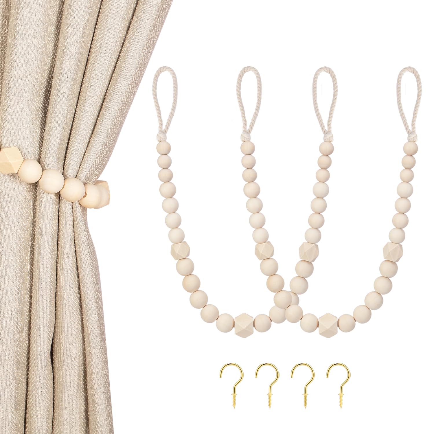 KLOGTSIND Wood Bead w/Hooks