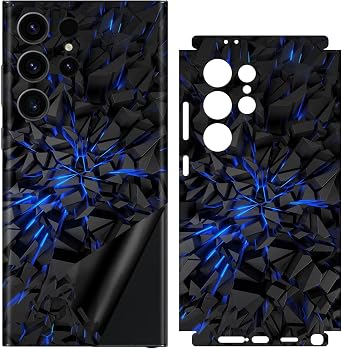 for Samsung Galaxy S24 Ultra Max Skin Wrap Phone Color Vinyl Decal Glass Protector Film Protective for Back Side Borders Camera Frame Not Phone Case S24u