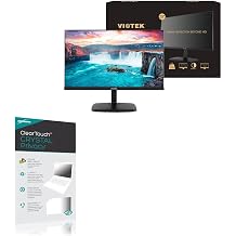 BoxWave Screen Protector Compatible with Viotek LED Computer Monitor H250 Widescreen 25 in - ClearTouch Crystal Privacy 2-Pack, Privacy Screen Protector Flexible Film Clear