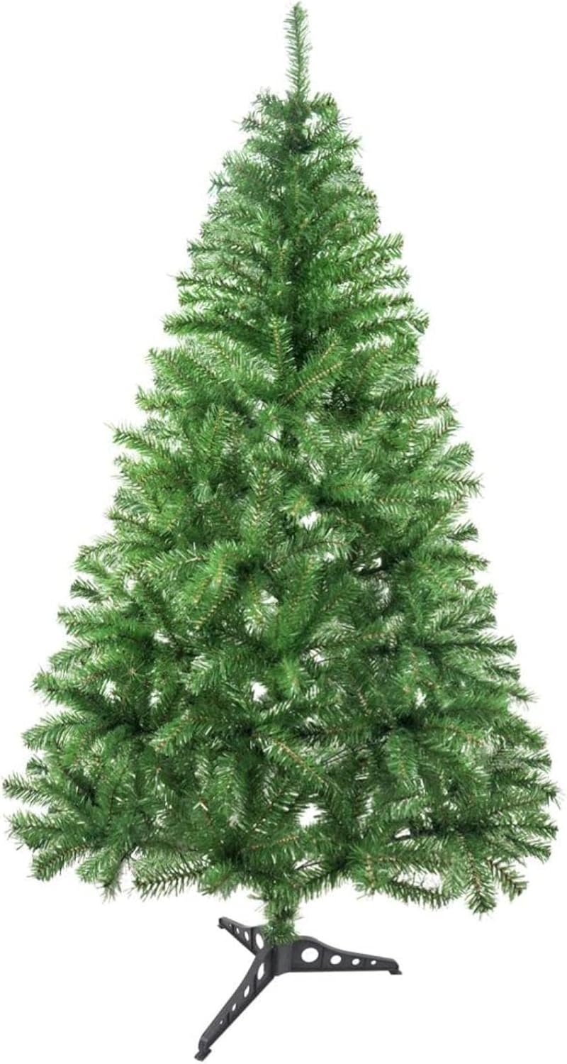 Albero Di Natale Artificiale Verde H 210cm X L 102cm Pino Super Folto Con 280 Luci Led Incorporate E Base Effetto Legno 86825145 - Foto 11