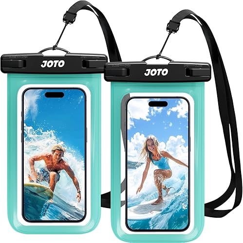 JOTO Funda impermeable universal para teléfono móvil IPX8 bolsa seca para iPhone 13 12 11 Pro Max Mini XS Max XR X 8 7 6S Galaxy S20 S10 S9 Google