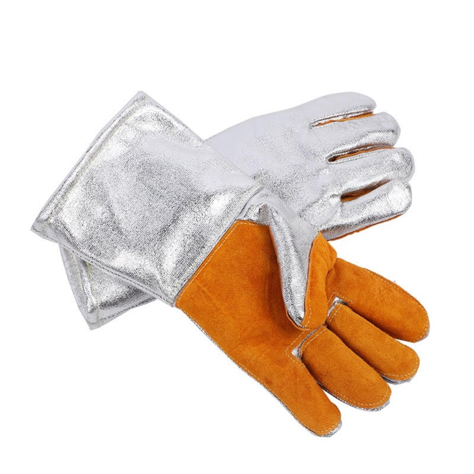 Gants de pâtisserie et cuisson en cuir pour manipuler les fours chauds
