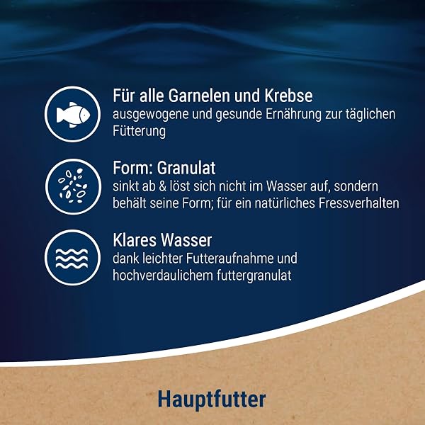 Tetra Crusta Granules - Futter für Garnelen und Krebse, für eine artgerechte Ernährung, 100 ml Dose - 5