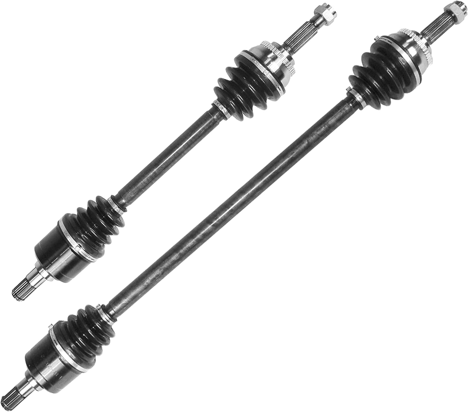 DTA DT1986598641 Front Driver and Passenger Side Premium CV Axles Compatible with 2001-2006 Hyundai Elantra Automatic Only; 2003-2008 Hyundai Tiburon 2.0L Automatic Only