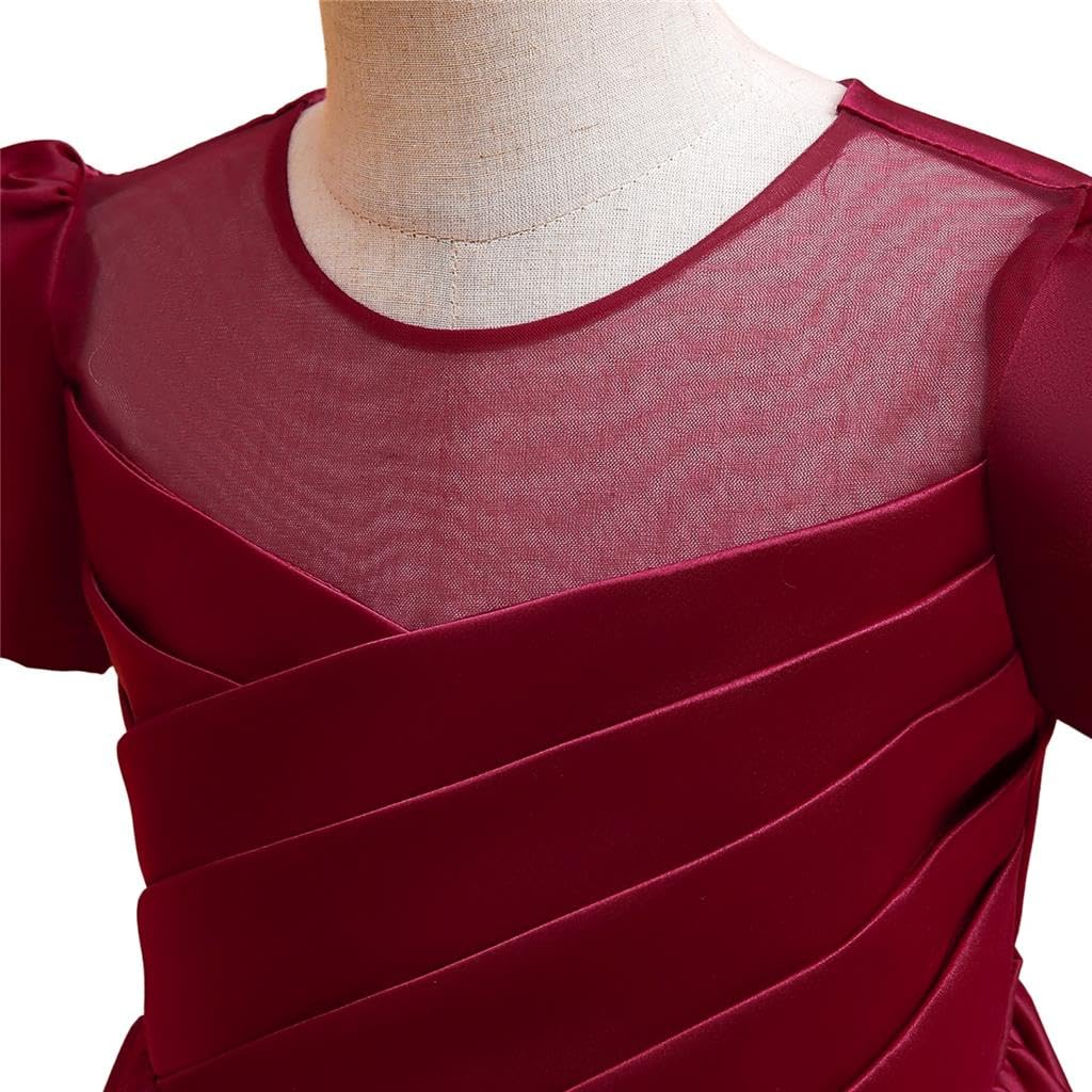 Lito Angels Mädchen Blumenmädchenkleid, 5–12 Jahre