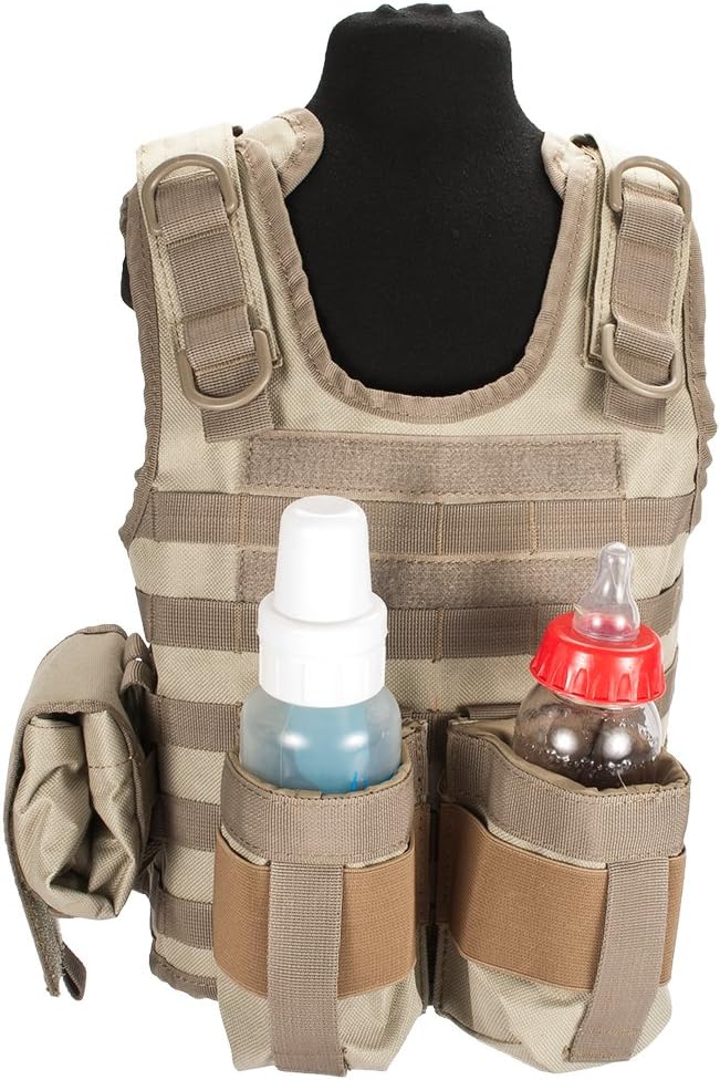 Evike Airsoft - Matrix Tactical Systems Baby CIRAS Tactical Vest (Color: Tan) - (PID: 43546)