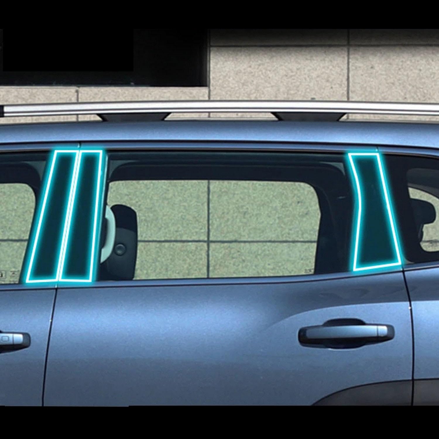 Film anti-rayures PPF en TPU Haval Dargo montants extérieurs B C