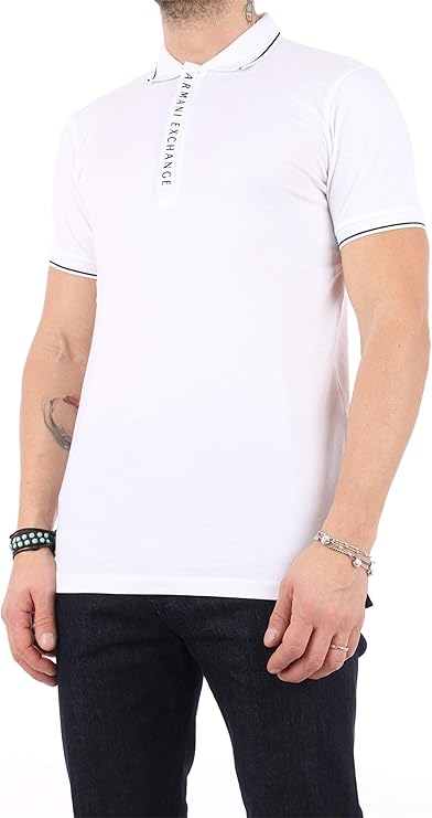 armani exchange polo zip