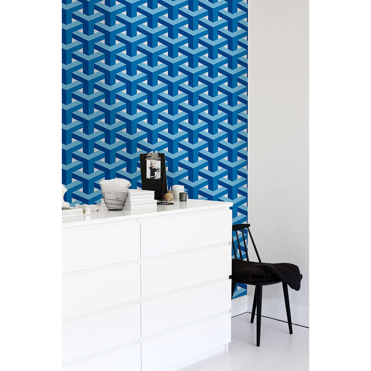 Papier peint Escher Coloray 152x104 cm déco salon cuisine et chambre