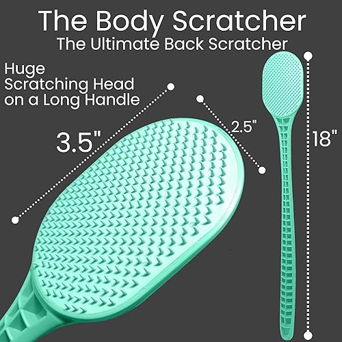 Miniatura 4 de Lo último en rascador de espalda, masajeador de cuero cabelludo, masajeador de espalda y exfoliante, gran superficie de arañazos, regalos para
