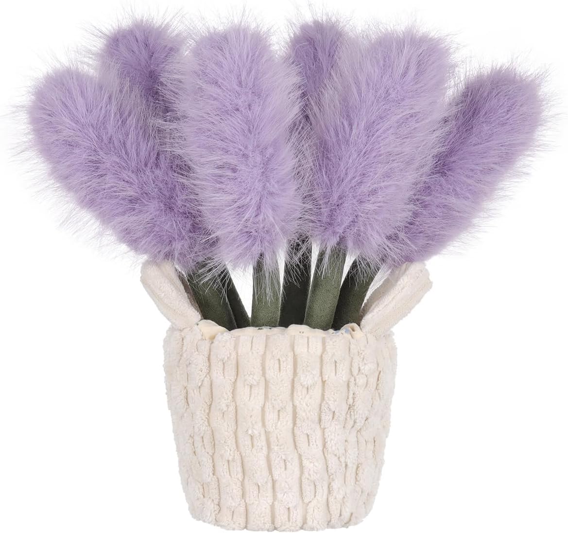 Apricot Lamb Potted Lavender Stuffed Animals for Kids, Soft Cute Plush Toys for Baby Girl and Boy, Fluffy Potted Lavender