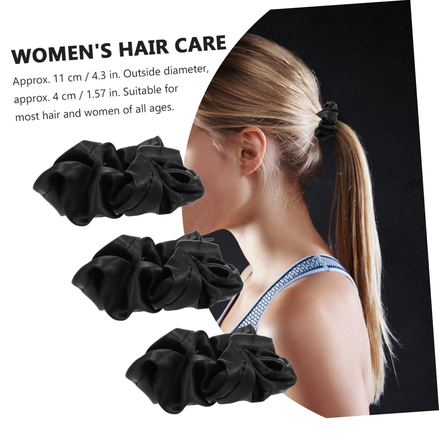 MAGICLULU 15 Stk Haarband aus Seide haarschmuck Haarbänder Haargummi für Frauen Haargummis aus Baumwolle Tiara krause elastische Haargummis Kopfschmuck für Mädchen Einfach und vielseitig