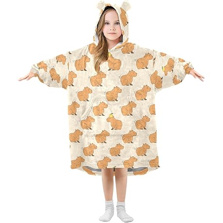 Capybara Hoodie: A Cozy Companion for Kids