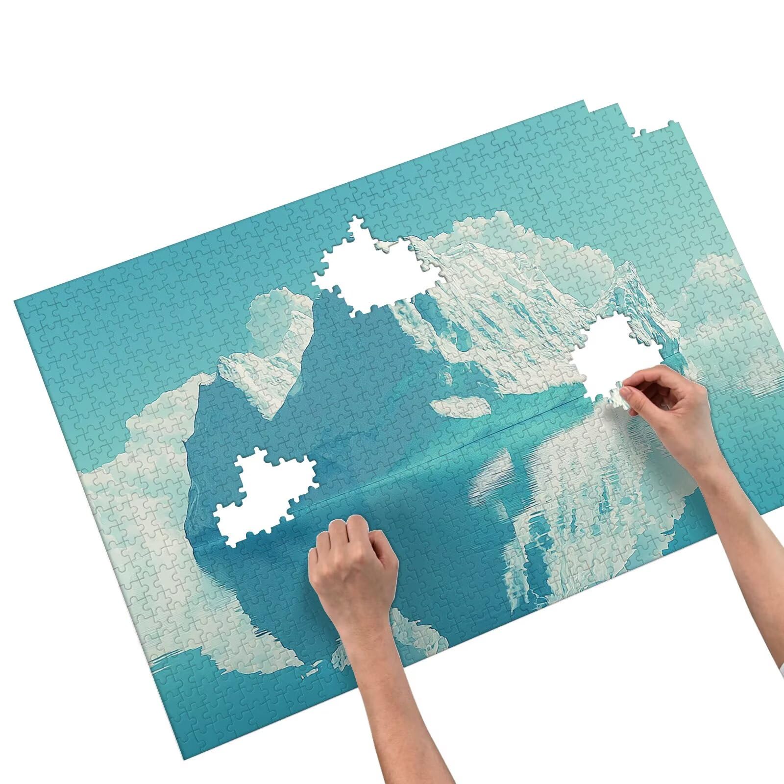 Puzzle dla dorosłych, 2000 elementów, 2000 elementów, z pudełkiem na prezent, drewniane puzzle dla dorosłych z naturalnym drewnem, prezenty dla kobiet, mężczyzn, duże, drewniane puzzle, dekoracja