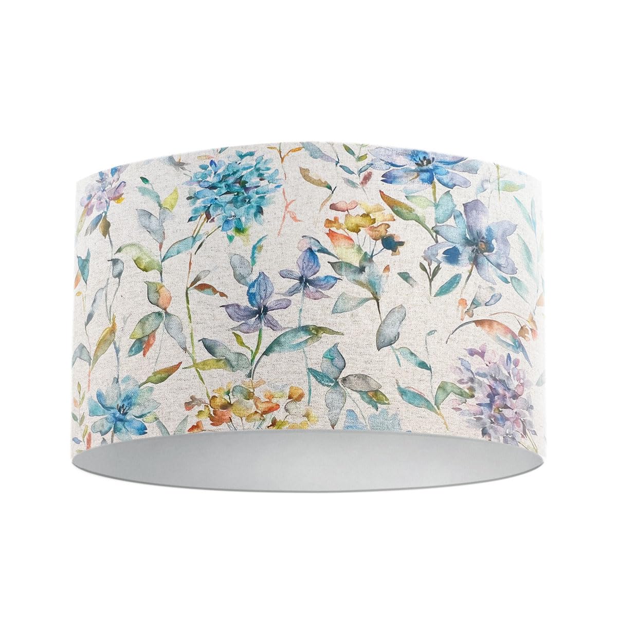 Harrison Cropper Peacock Giardino Drum Lampshade (, 35Cm Diameter Ceiling Pendant)