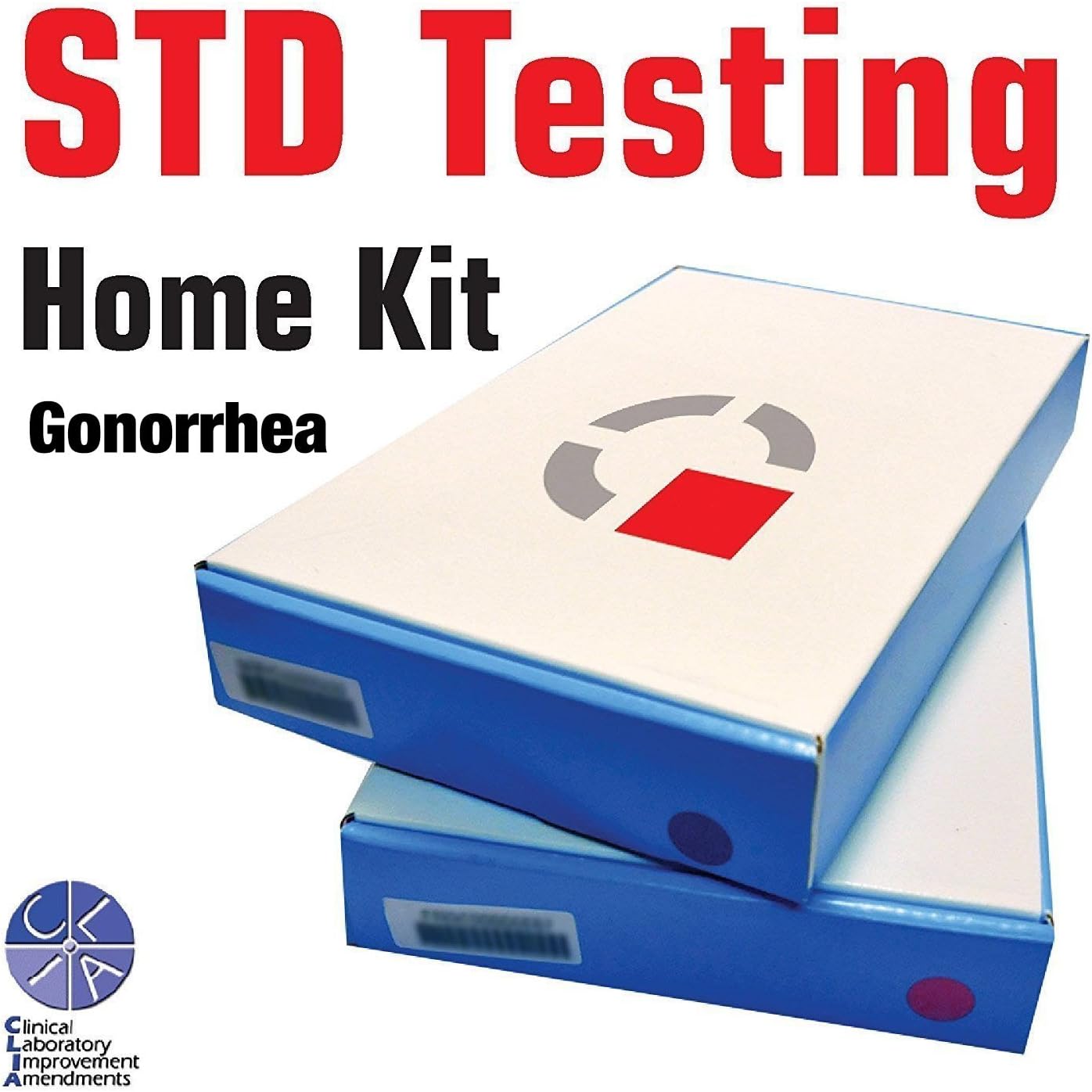 At Home STD Test for Men Lab Certified Results in 3-5 Days/Private mail in result (Gonorrhea)