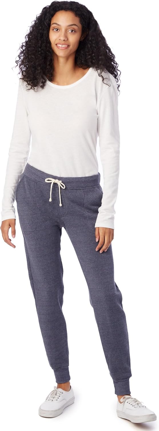 Alternative Women's Sweatpants, Eco-Fleece Tri Blend Jogger Pant - Image 3