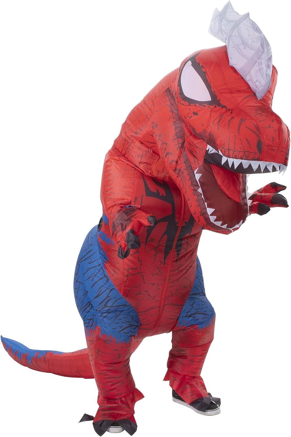 Marvel Inflatable Adult Spider-Rex Costume | Spider-Man Dinosaur Costume
