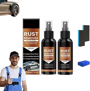 Rust Remover Spray, 2025 Upgrade Rust Remover for Metal, Car Scratch Remover, Iron Stain Cleaner for Multiple Surfaces,for Heavy Duty Rust Dissolver for Metal, Tools, Cars (2, rust remover)