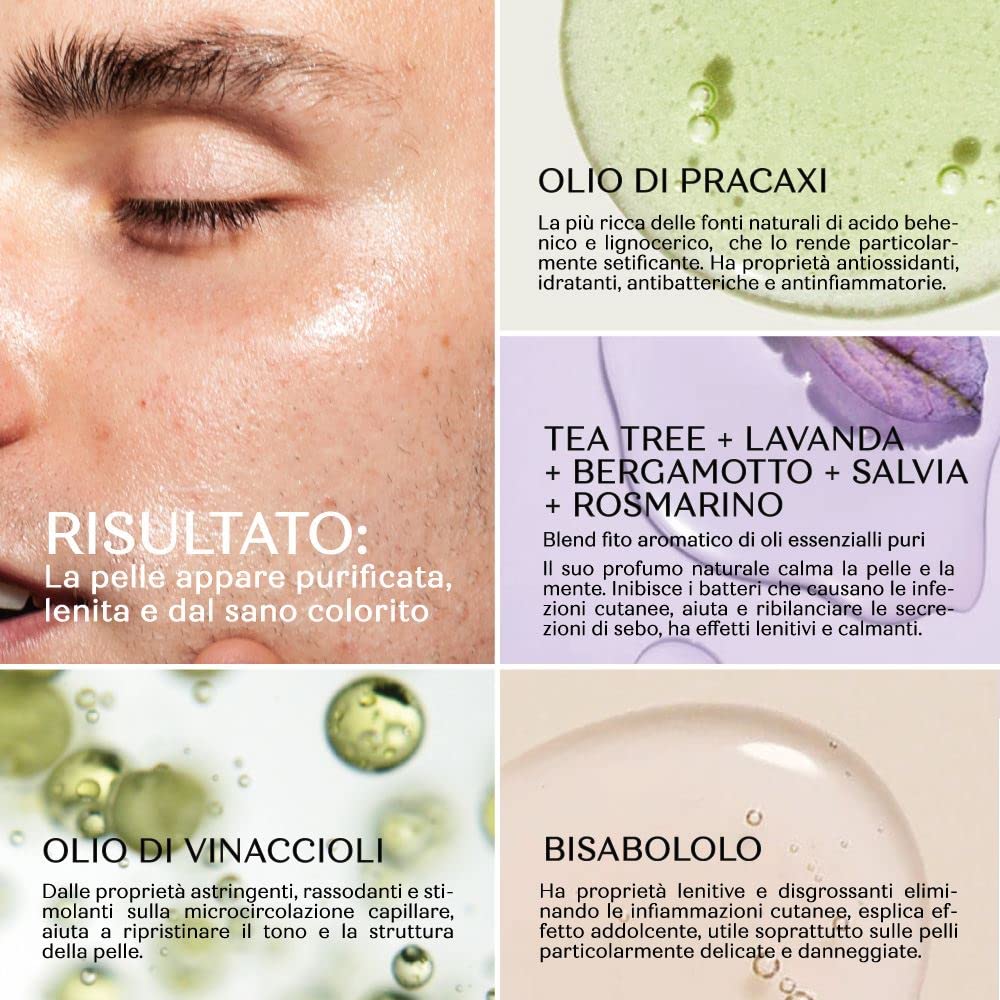 Senso Naturale Solid Face Serum Astringent and Purifying for Combination or Oily Skin Face Cream - Image 3