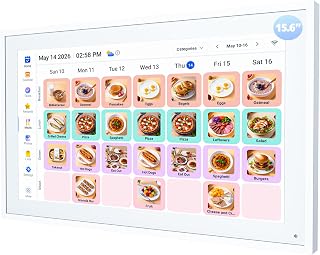 15.6インチ スマートデジタルフレームカレンダー&雑用チャート - デスクカレンダー タッチスクリーン インタラクティブディスプレイ 家族のスケジュール用 Google/iCloud/Outlookカレンダーの自動同期 お母さんへのクリスマスギフト