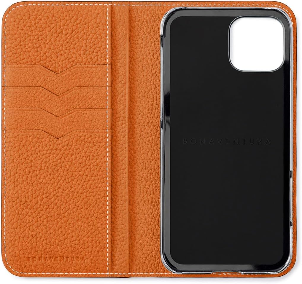 BONAVENTURA】(for iPhone16Plus) ダイアリーケース シュリンクレザー